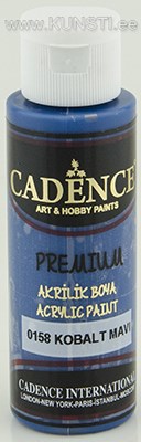 Premium acrylic paints 0158 cobalt blue 70 ml  ― VIP Office HobbyART