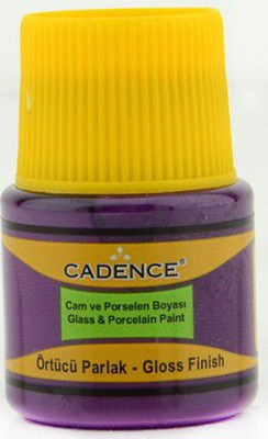 Краска по стеклу Glass & ceramic paint opaque 022 aubergine 45 ml ― VIP Office HobbyART