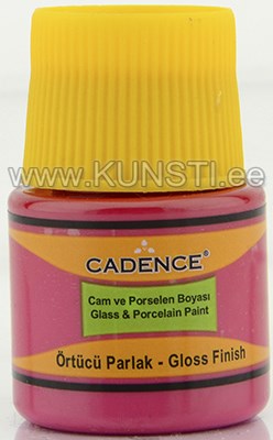 Glass & ceramic paint opaque 034 fuchsia 45 ml ― VIP Office HobbyART