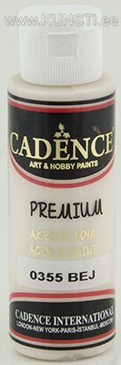 Акриловая краска Premium Cadence 0355 beige 70 ml  ― VIP Office HobbyART