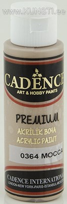 Акриловая краска Premium Cadence 0364 mocca 70 ml  ― VIP Office HobbyART