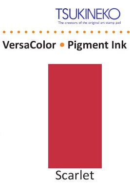 VersaColor inkpad 3x3cm scarlet   ― VIP Office HobbyART