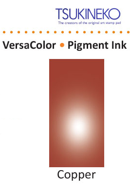 VersaColor inkpad 3x3cm copper   ― VIP Office HobbyART
