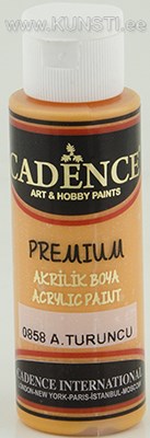 Акриловая краска Premium Cadence 0858 light orange 70 ml  ― VIP Office HobbyART