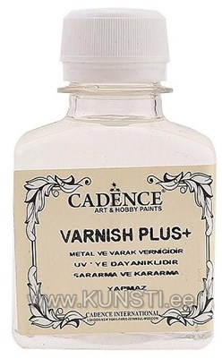 Läikiv kaitselakk Cadence Varnish Plus, 100 ml ― VIP Office HobbyART