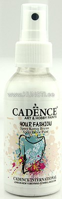 Краска-спрей для ткани Your fashion spray fabric paint 1100 white  100 ml  ― VIP Office HobbyART