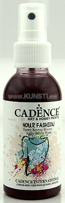 Краска-спрей для ткани Your fashion spray fabric paint 1108 bordeaux  100 ml  ― VIP Office HobbyART