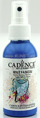 Краска-спрей для ткани Your fashion spray fabric paint 1109 sea blue  100 ml  ― VIP Office HobbyART