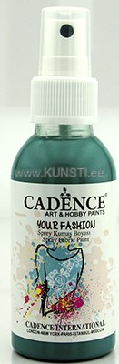 Краска-спрей для ткани Your fashion spray fabric paint 1111 green 100 ml  ― VIP Office HobbyART