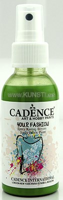 Tekstiilivärv Your fashion spray fabric paint 1112 grass green 100 ml  ― VIP Office HobbyART