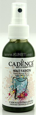Краска-спрей для ткани Your fashion spray fabric paint 1113 leaf green  100 ml  ― VIP Office HobbyART
