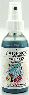 Краска-спрей для ткани Your fashion spray fabric paint 1115 turquoise 100 ml  ― VIP Office HobbyART