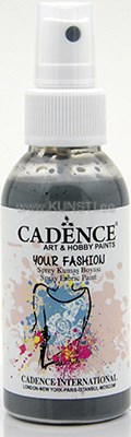 Краска-спрей для ткани Your fashion spray fabric paint 1121 gray  100 ml  ― VIP Office HobbyART