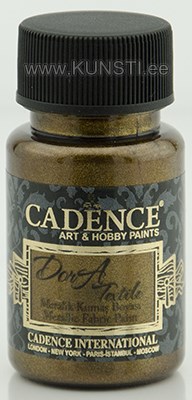 Tekstiilivärv Dora textile Cadence 1124 aragonit / metallic fabric paint   50 ml ― VIP Office HobbyART