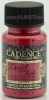 Tekstiilivärv Dora textile Cadence 1133 red / metallic fabric paint 1133 red 50 ml