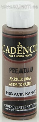 Акриловая краска Premium Cadence 1153 light brown 70 ml  ― VIP Office HobbyART