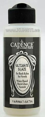 Сатиновый лак Cadence Ultimate Glaze с эффектом глазури, 120 ml. satin ― VIP Office HobbyART