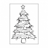 Embossing folder 556 10,8x14,6cm christmas tree