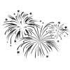 Tekstuurplaat 760 10,7x14,6cm fireworks