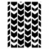 Tekstuurplaat 9205 10,7x14,6cm tribal chevron