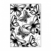 Tekstuurplaat 9207 10,7x14,6cm butterflies