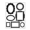 Embossing template 9410 10,8x14,6cm wall frames