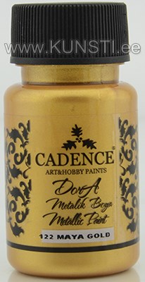 Akrüülvärv Dora metallic Cadence 122 maya gold 50 ml ― VIP Office HobbyART