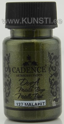 Akrüülvärv Dora metallic Cadence 127 malahit 50 ml ― VIP Office HobbyART