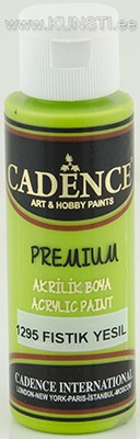 Акриловая краска Premium Cadence 1295 pistachio green 70 ml  ― VIP Office HobbyART