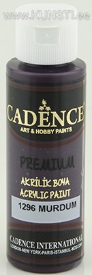 Акриловая краска Premium Cadence 1296 plum 70 ml  ― VIP Office HobbyART