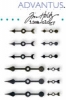 Advantus Tim Holtz game spinners x24 + fasteners x24 ass