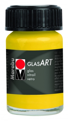 Glass Paint Marabu GlassART 15ml 420 yellow ― VIP Office HobbyART