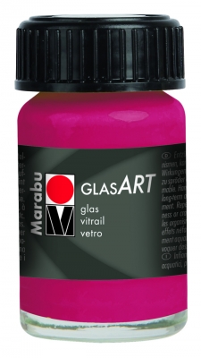 Краска по стеклу Marabu GlassART 15ml 432 carm red ― VIP Office HobbyART