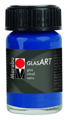Glass Paint Marabu GlassART 15ml 458 parisian blue ― VIP Office HobbyART