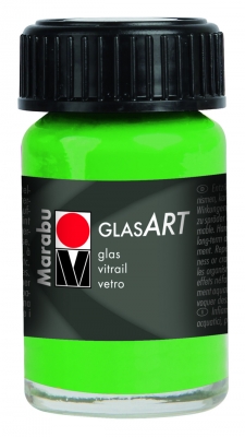 Klaasivärv Marabu GlassART 15ml 463 light green ― VIP Office HobbyART