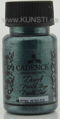 Akrüülvärv Dora metallic Cadence 140 petrolium 50 ml ― VIP Office HobbyART