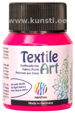 Textile Art värv 59ml 142814 Brilliant heleroosa ― VIP Office HobbyART