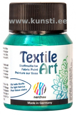 Textile Art värv 59ml 142824 Metallik roheline ― VIP Office HobbyART