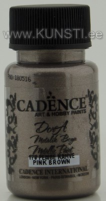 Akrüülvärv Dora metallic Cadence 170 pink brown 50 ml ― VIP Office HobbyART