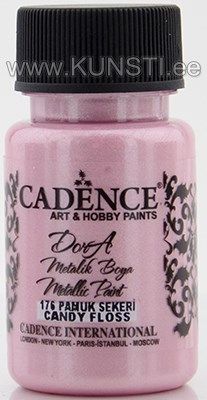 Akrüülvärv Dora metallic Cadence 176 candy floss 50 ml ― VIP Office HobbyART