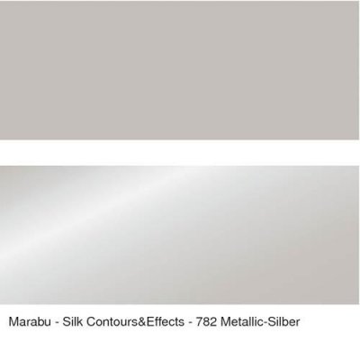 Контур по шёлку gutta Marabu 25ml 782 metallic-silver  ― VIP Office HobbyART