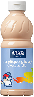 Акриловые глянцевые краски 500ml 454 персиковый Lefranc Bourgeois Glossy Acrylic ― VIP Office HobbyART