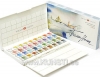 Water colour "White Nights" 36 Pan Set,Plastic box