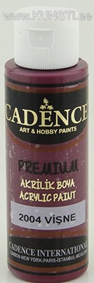 Акриловая краска Premium Cadence 2004 cherry 70 ml  ― VIP Office HobbyART