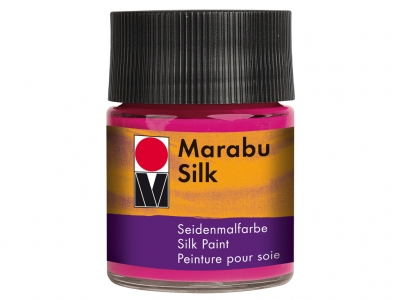 Silk paint Marabu 50ml 005 raspb red ― VIP Office HobbyART