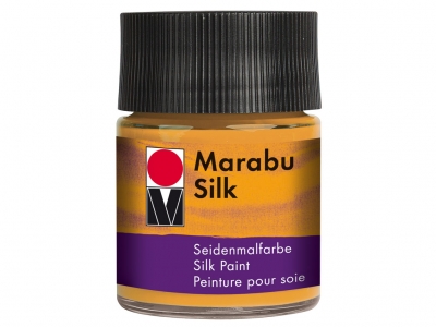 Краска по шёлку Marabu-Silk 50ml 017 янтарь ― VIP Office HobbyART