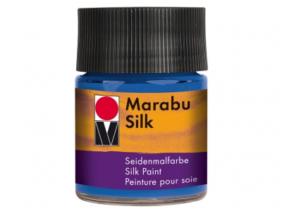 Краска по шёлку Marabu-Silk 50ml 052 синий ― VIP Office HobbyART