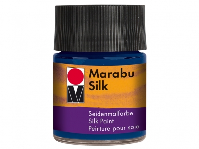 Silk paint Marabu 50ml 053 dark blue  ― VIP Office HobbyART