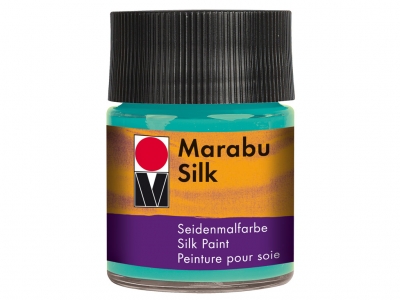 Краска по шёлку Marabu-Silk 50ml 091 карибский голубой ― VIP Office HobbyART