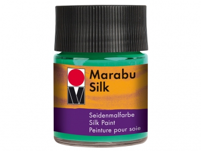 Краска по шёлку Marabu-Silk 50ml 096 изумруд ― VIP Office HobbyART
